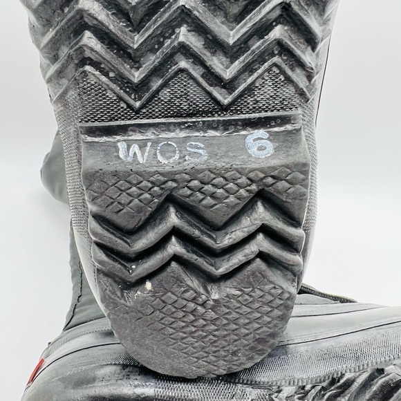 SOREL SNOW LION WOMENS BLACK WATERPROOF BOOTS SIZE 6 - Picture 16 of 16